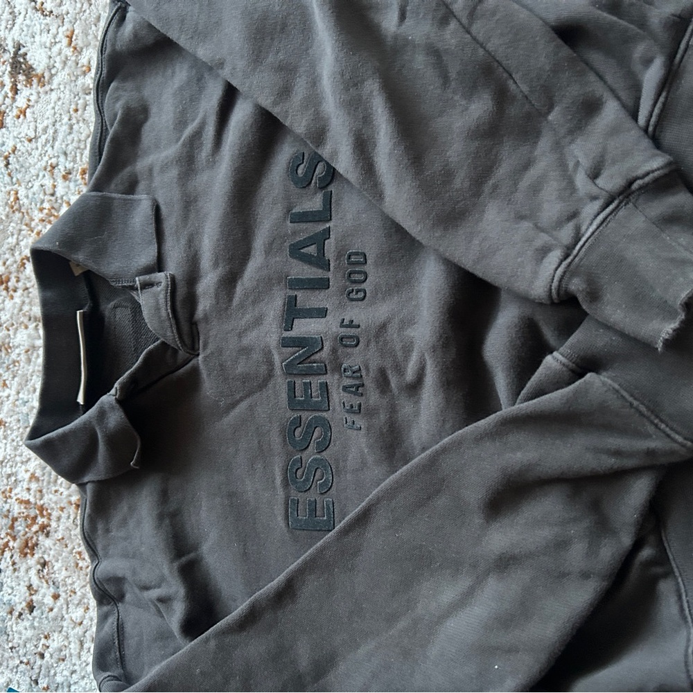 Essentials Charcoal Sweatshirt